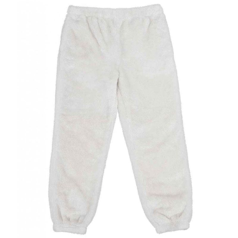 Brand Lab Unisex Adult Fluffy Fleece Sweatpants  Natural